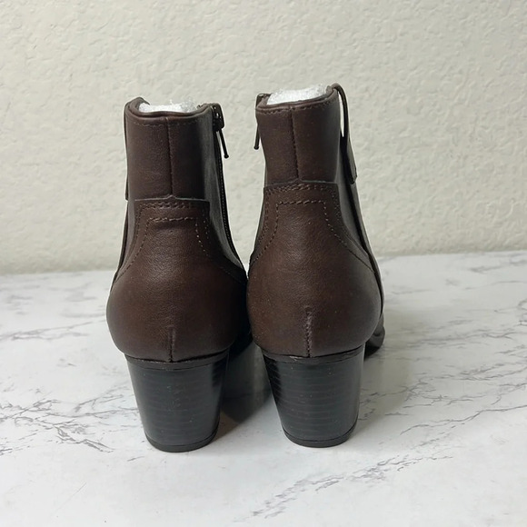 Style & Co Perriee Womens Faux Leather Pointed Toe Cowboy, Western Boots size 6 - Picture 6 of 9